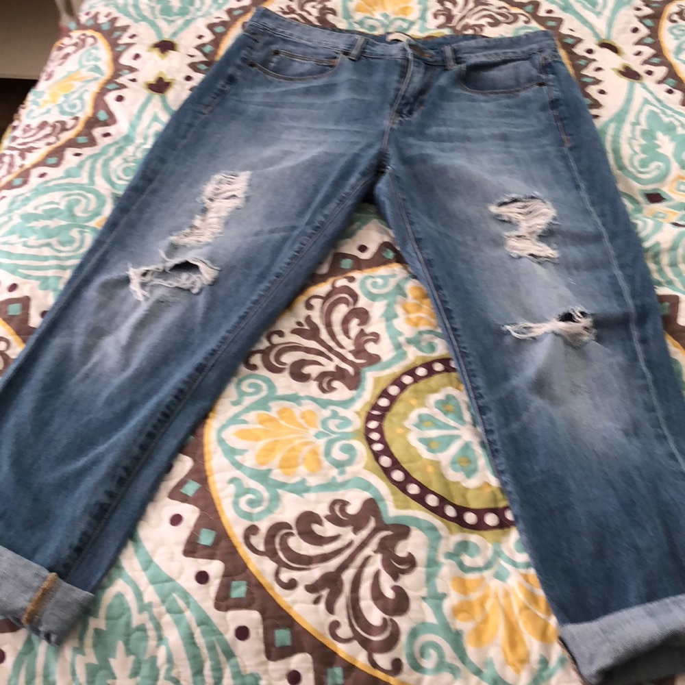 J Crew boyfriend jeans